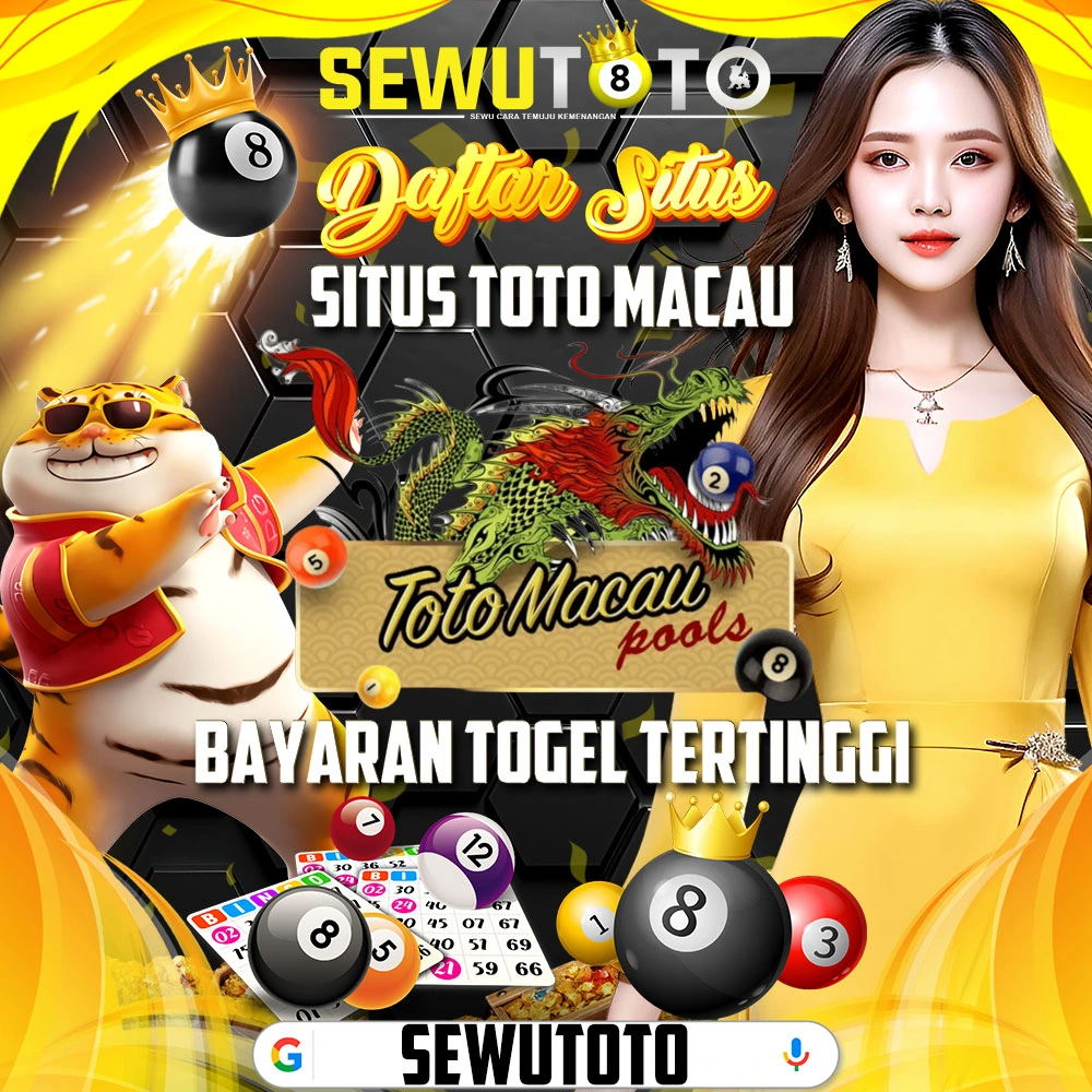 SEWUTOTO | Agen Toto Macau 4D Dan 5D Dengan Odds Togel Tertinggi Dan Termantap! image 1